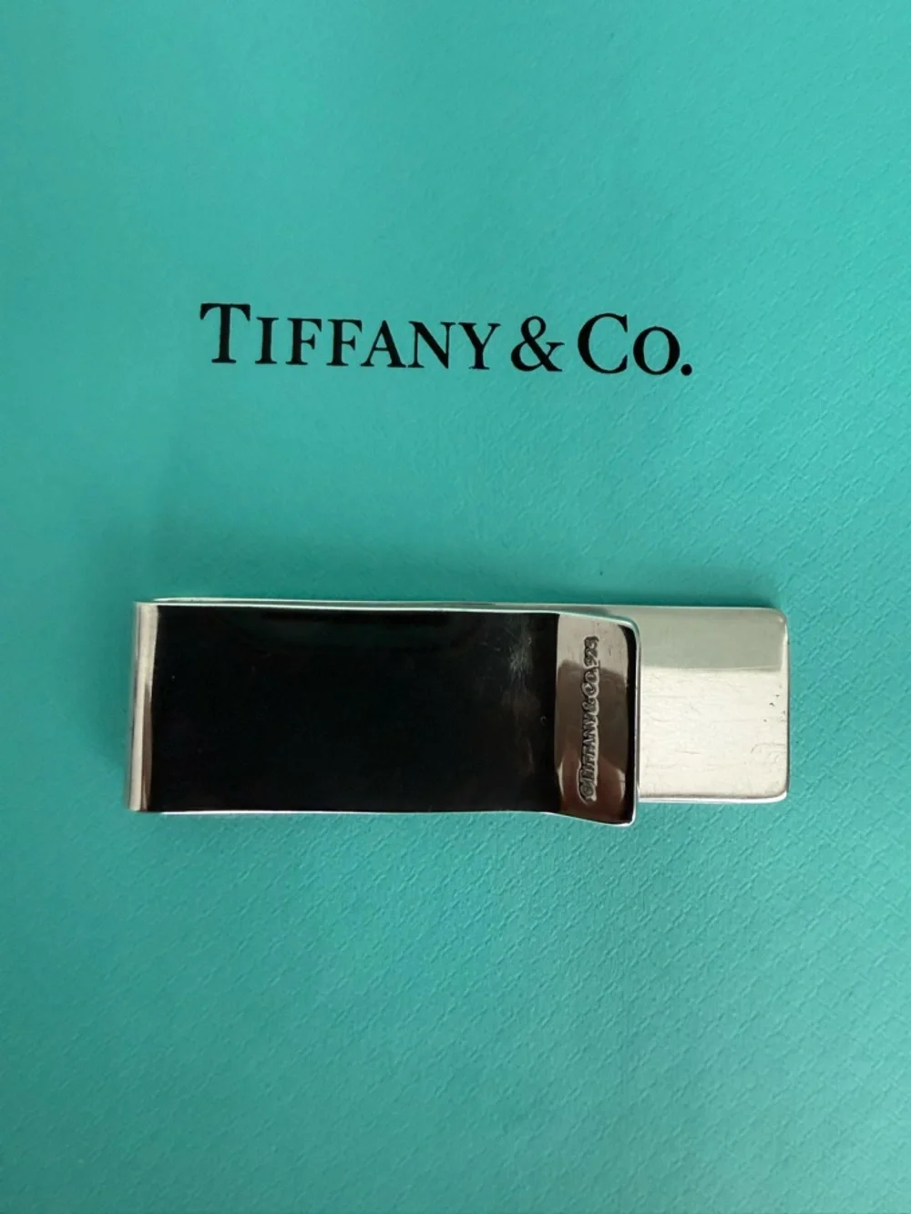Tiffany & Co. Money Clip Polished Sterling Silver